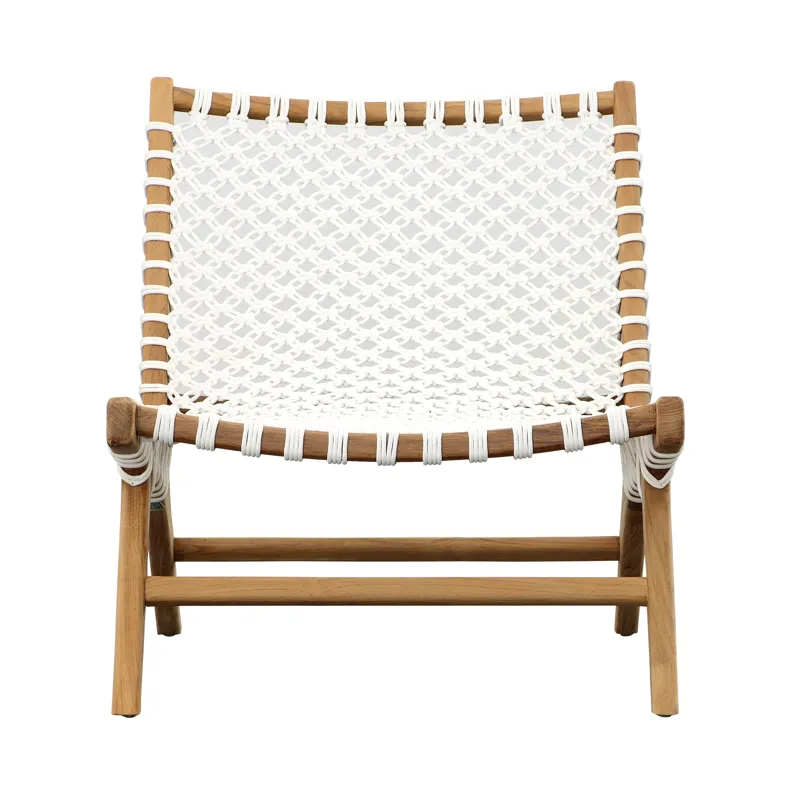 Mario Outdoor Occasional Chair White