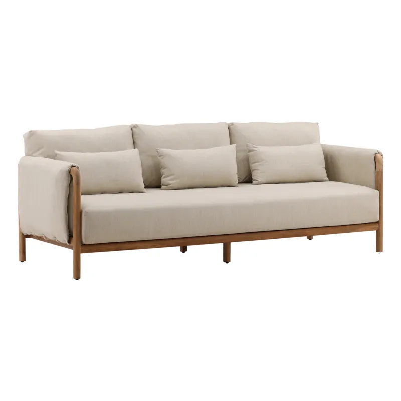 Milburne Outdoor Sofa Beige