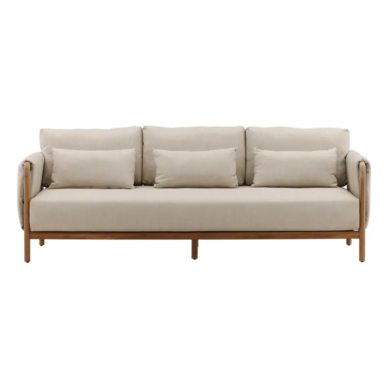 Milburne Outdoor Sofa Beige
