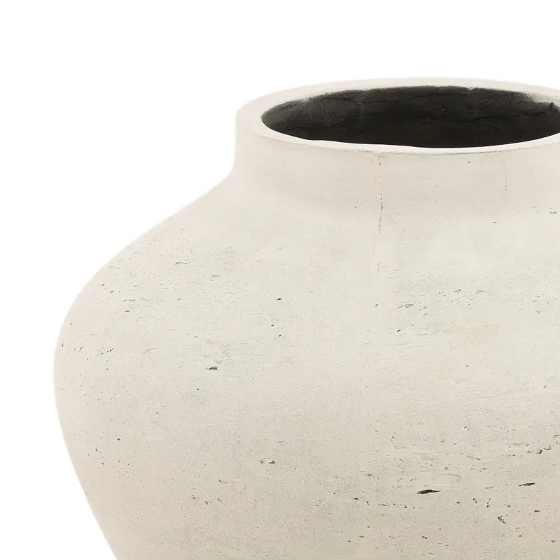 Jocasta Vase Antique White Large