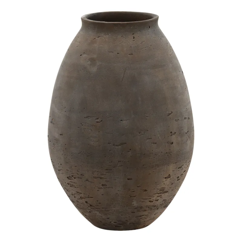 Charon Vase Brown Large