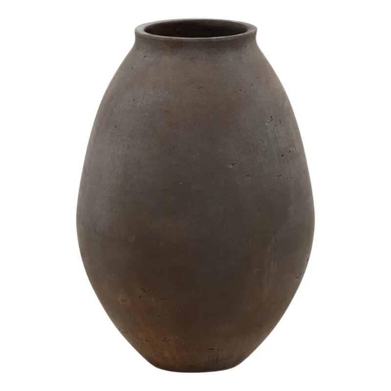 Charon Vase Brown Medium