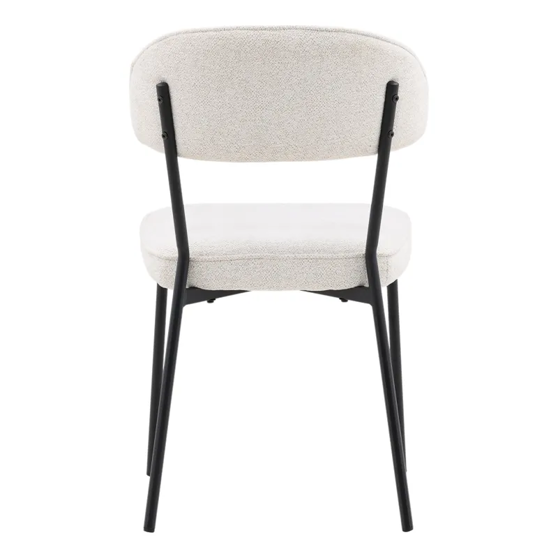 Mira Dining Chair Set Of 2 Cream