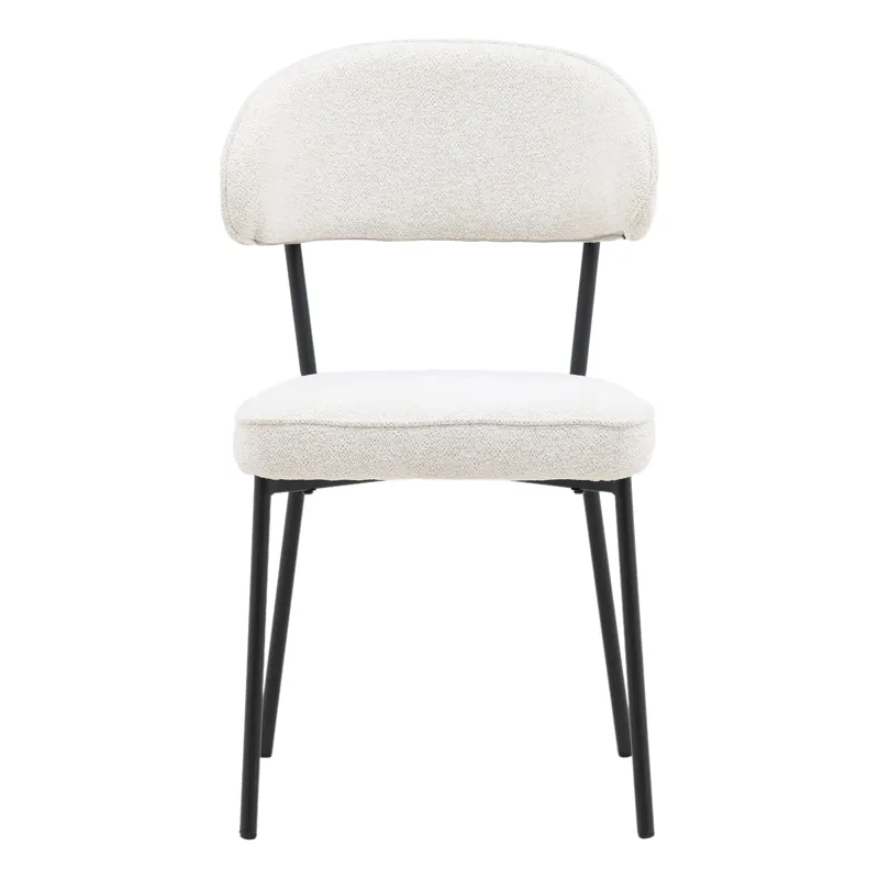 Mira Dining Chair Set Of 2 Cream