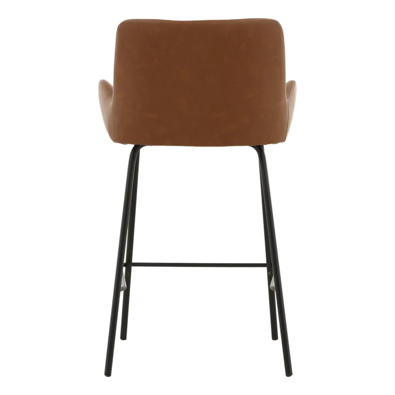 Zamar Counter Stool Set Of 2 Saddle