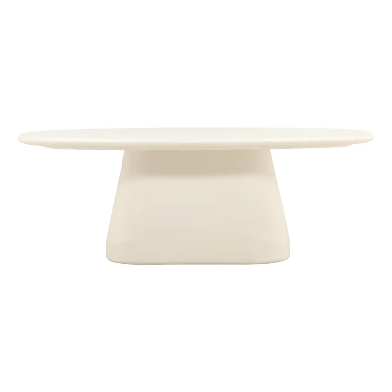 Turell Outdoor Dining Table Ivory