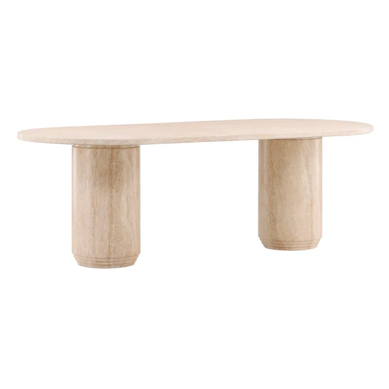 Jimenez Outdoor Dining Table Natural