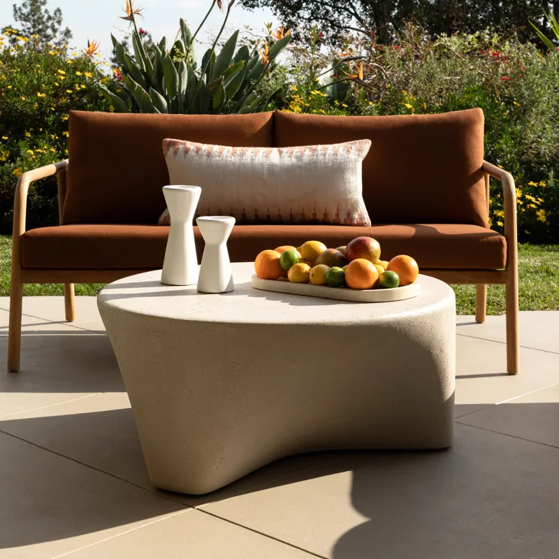 Ula Outdoor Candle Holder White Large
