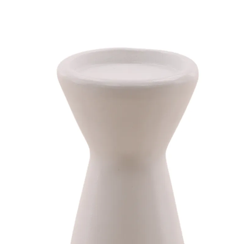 Ula Outdoor Candle Holder White Small
