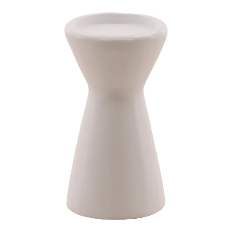 Ula Outdoor Candle Holder White Small