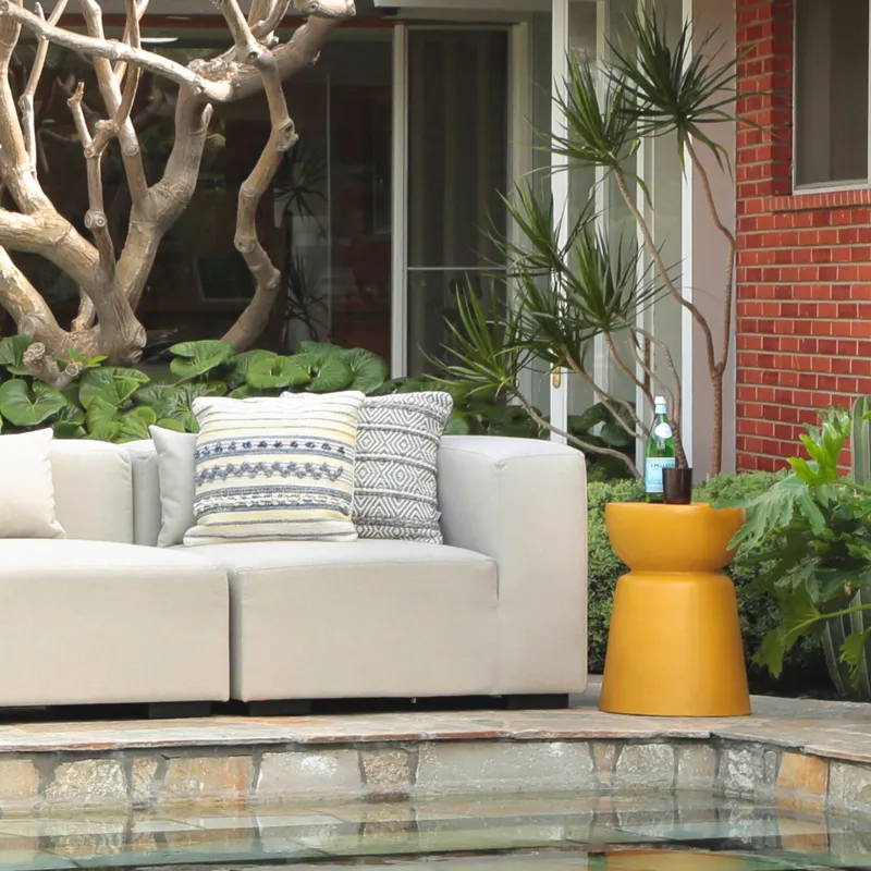 Ashlynn End Table Yellow