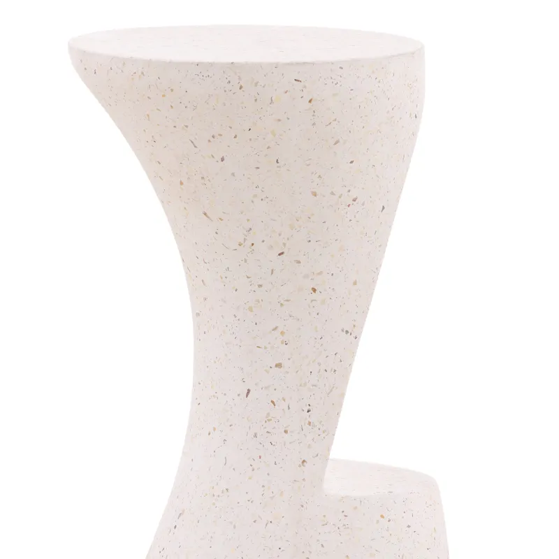 Blair Outdoor Barstool Ivory