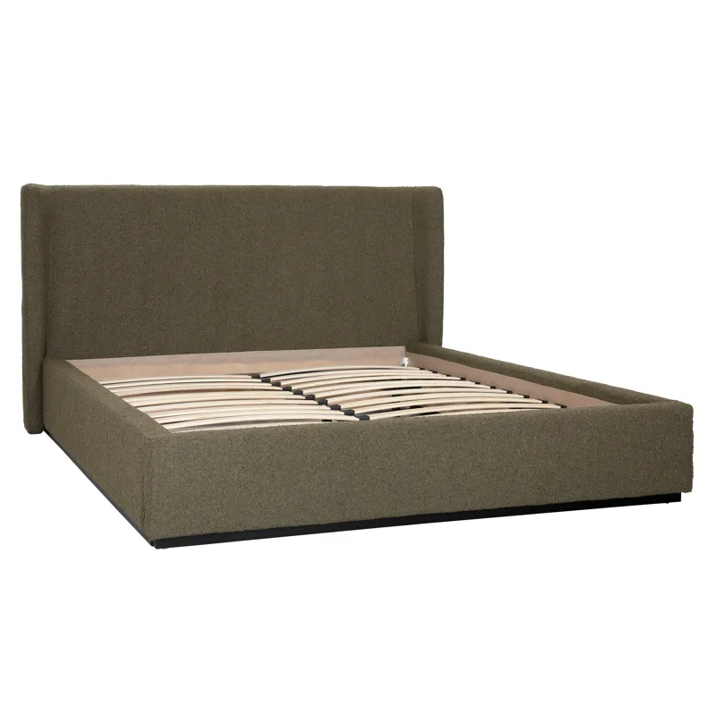 Tobias Bed Olive - Queen