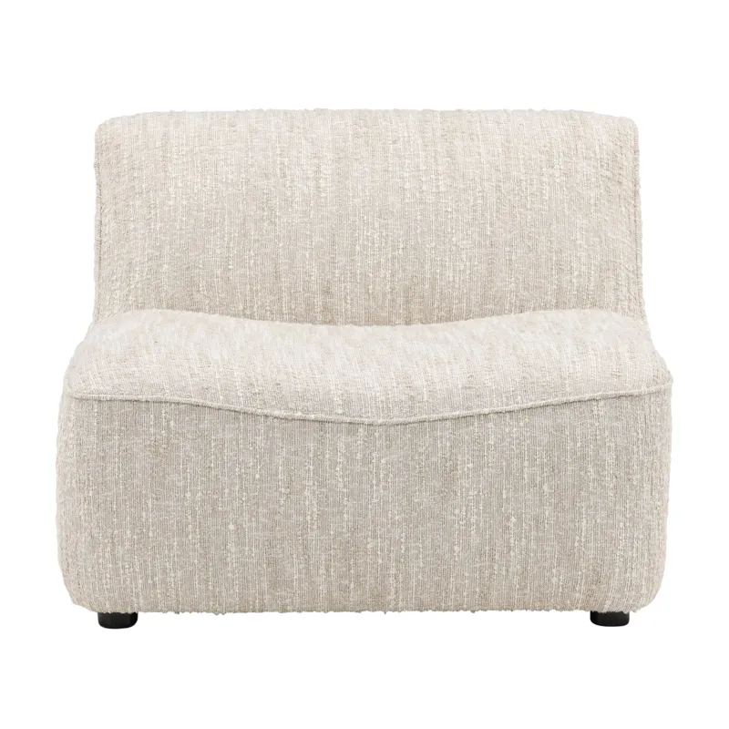 Madeline Modular Sectional Armless Beige