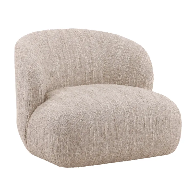 Romy Swivel Chair Beige