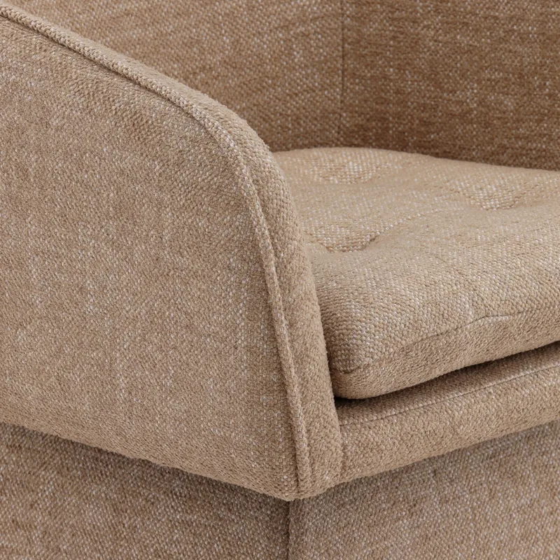 Jonie Swivel Chair Camel