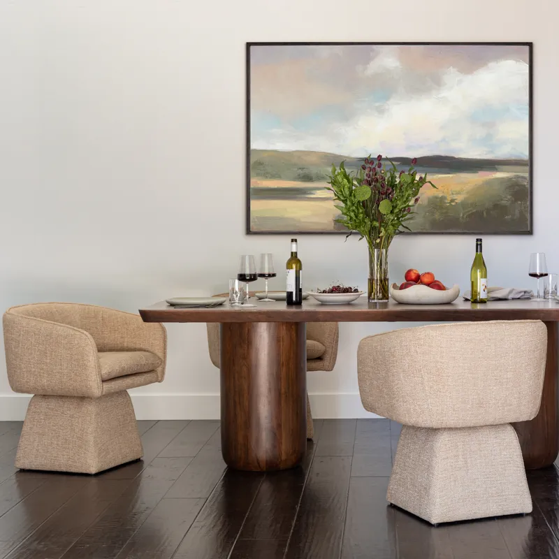 Jonie Swivel Chair Camel