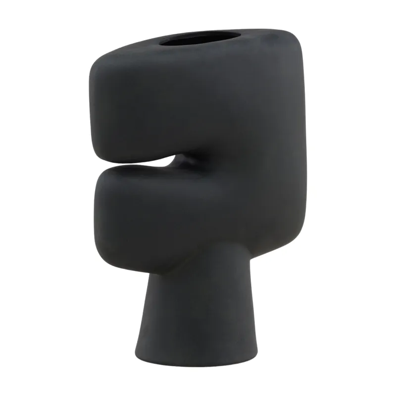 Niamh Vase Black