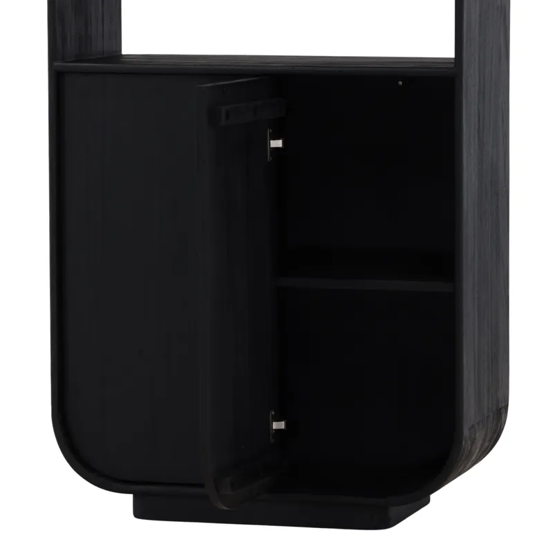 Ines Bookcase Black
