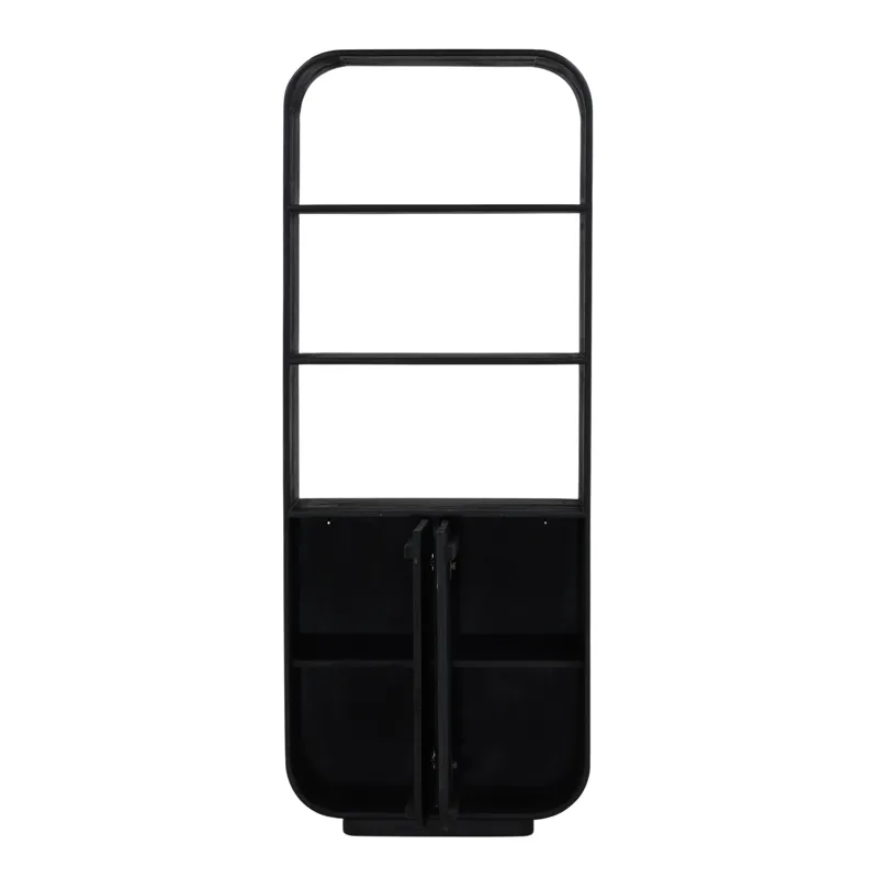 Ines Bookcase Black