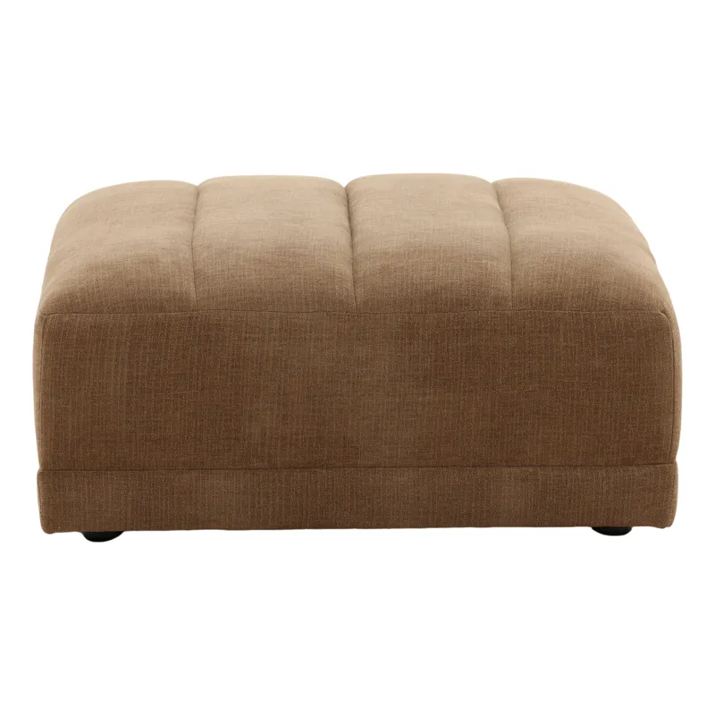 Magda Ottoman Brown
