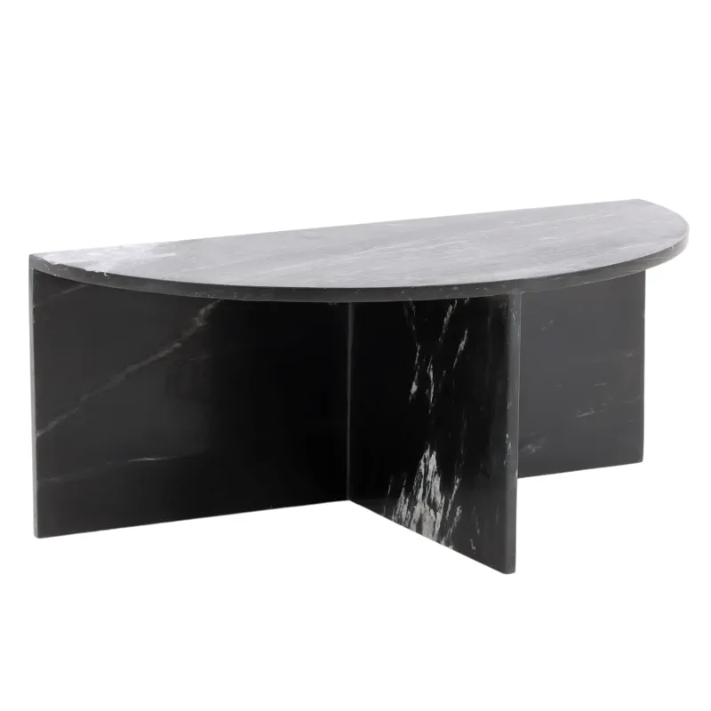 Harrington Coffee Table Set Of 2 Black Cream