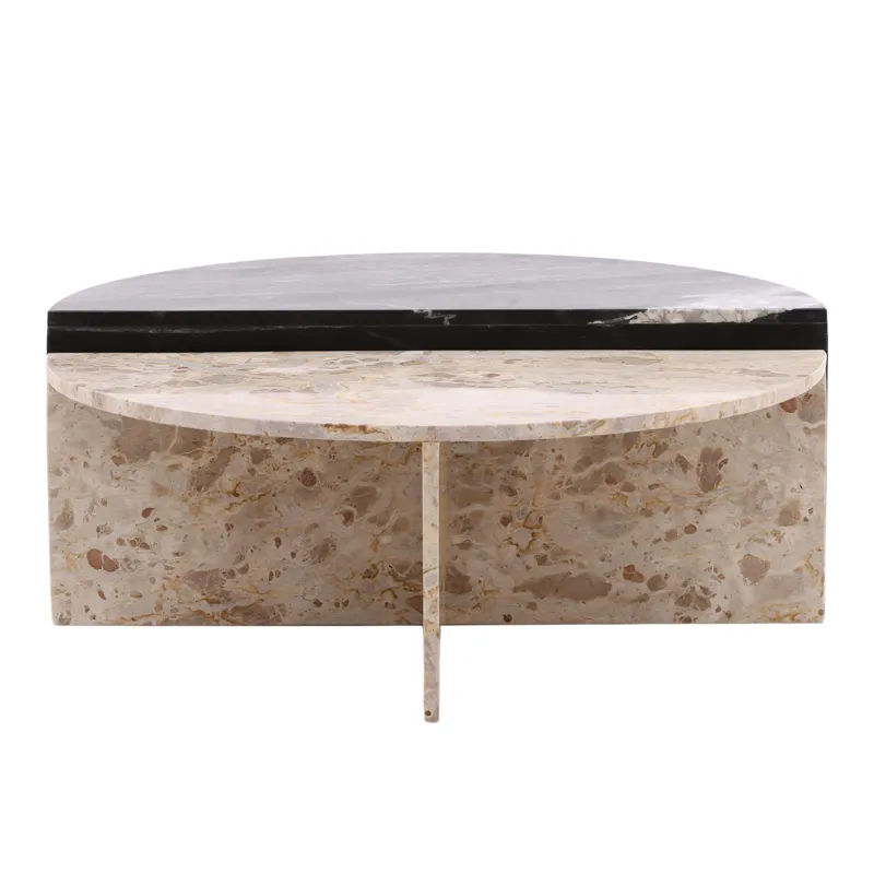 Harrington Coffee Table Set Of 2 Black Cream