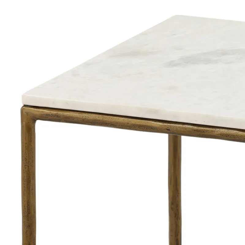 Perugia Side Table White
