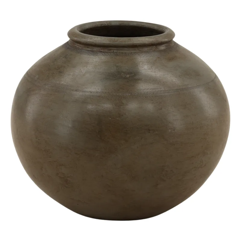 Umber Vase Antique Grey