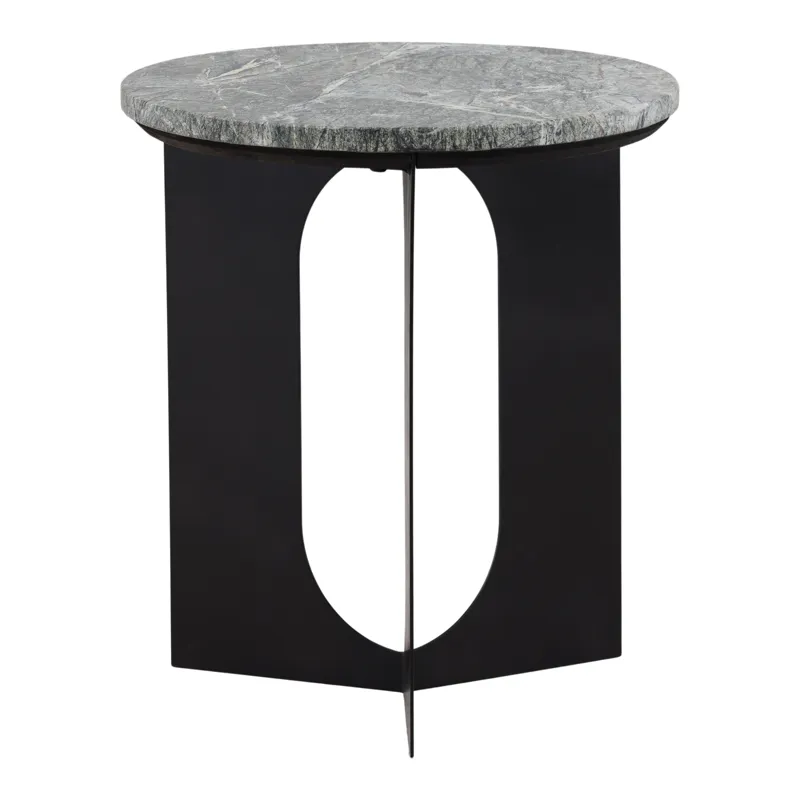 Cathan Side Table Brown