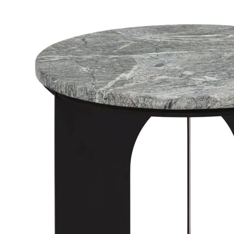 Cathan Side Table Brown