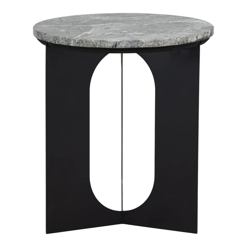 Cathan Side Table Brown