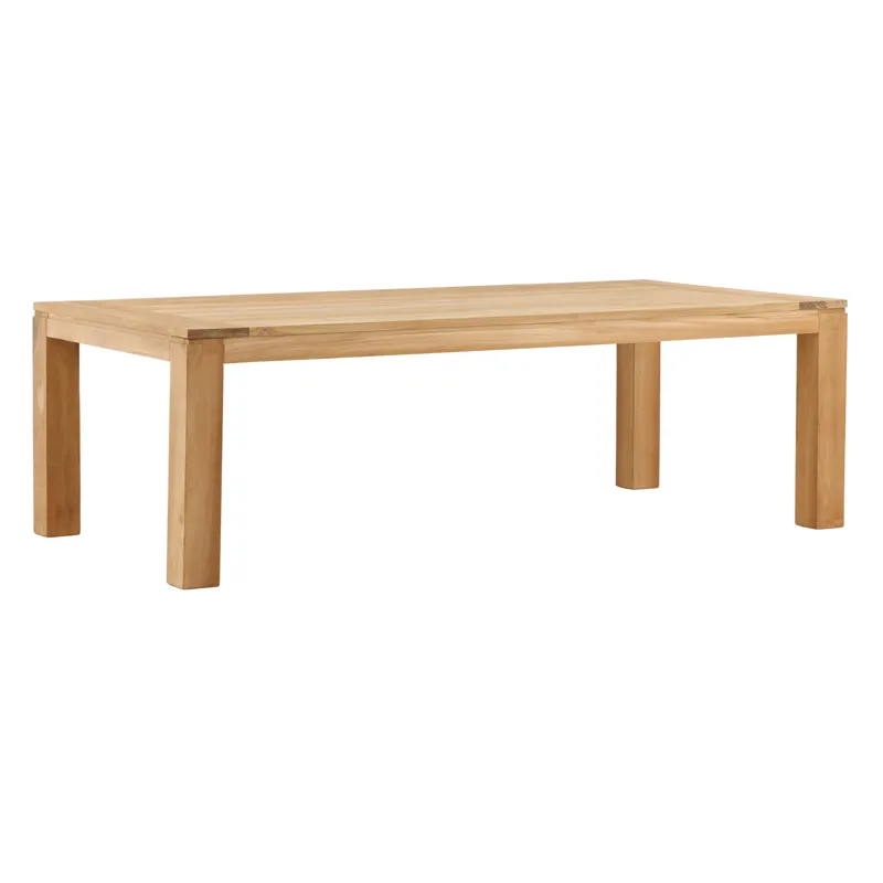 Bosworth Outdoor Dining Table Natural 94\"