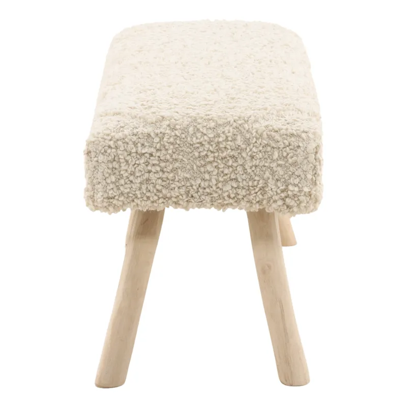 Hillcrest Bench Ivory