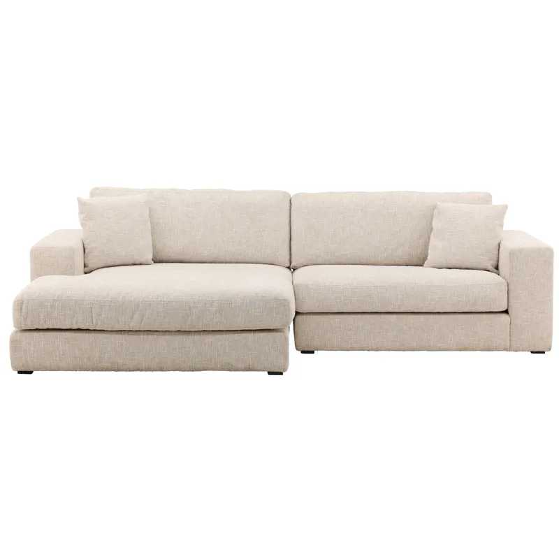 Darina Chaise Sectional Cream