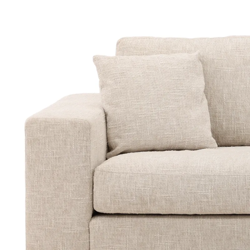 Darina Chaise Sectional Cream