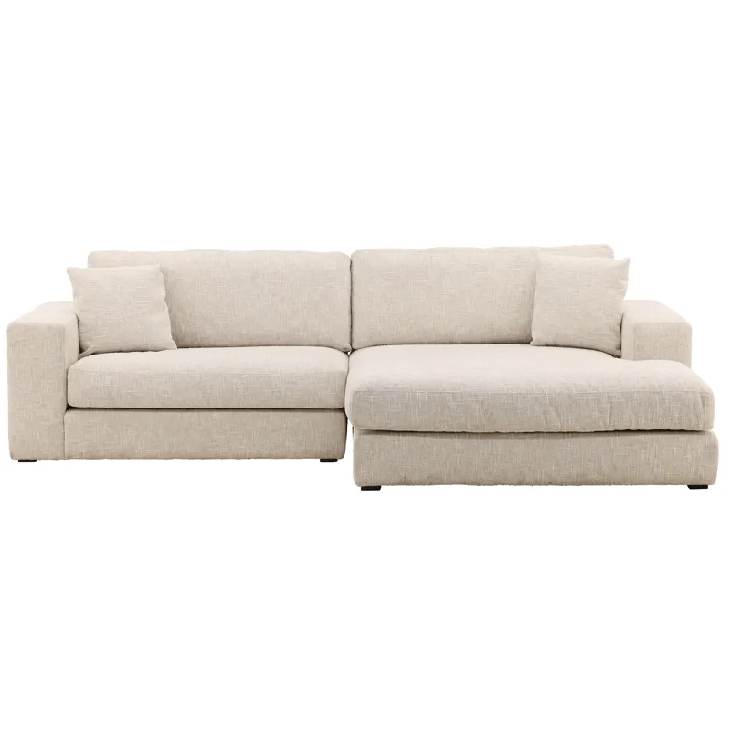 Darina Chaise Sectional Cream
