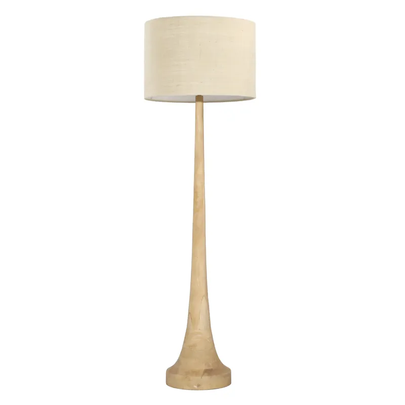 Charlene Floor Lamp Natural Brown
