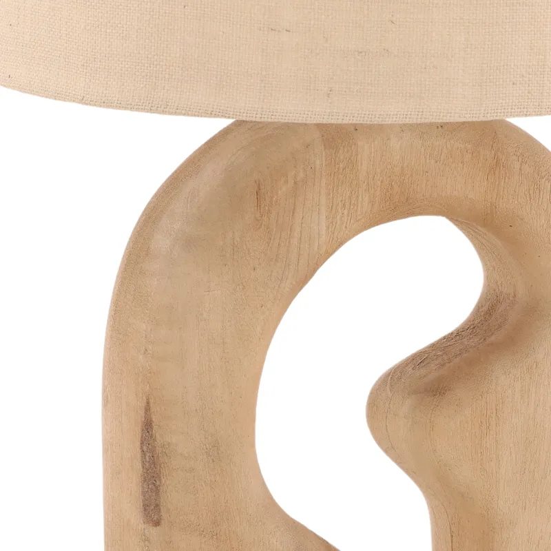 Sage Table Lamp Natural Brown