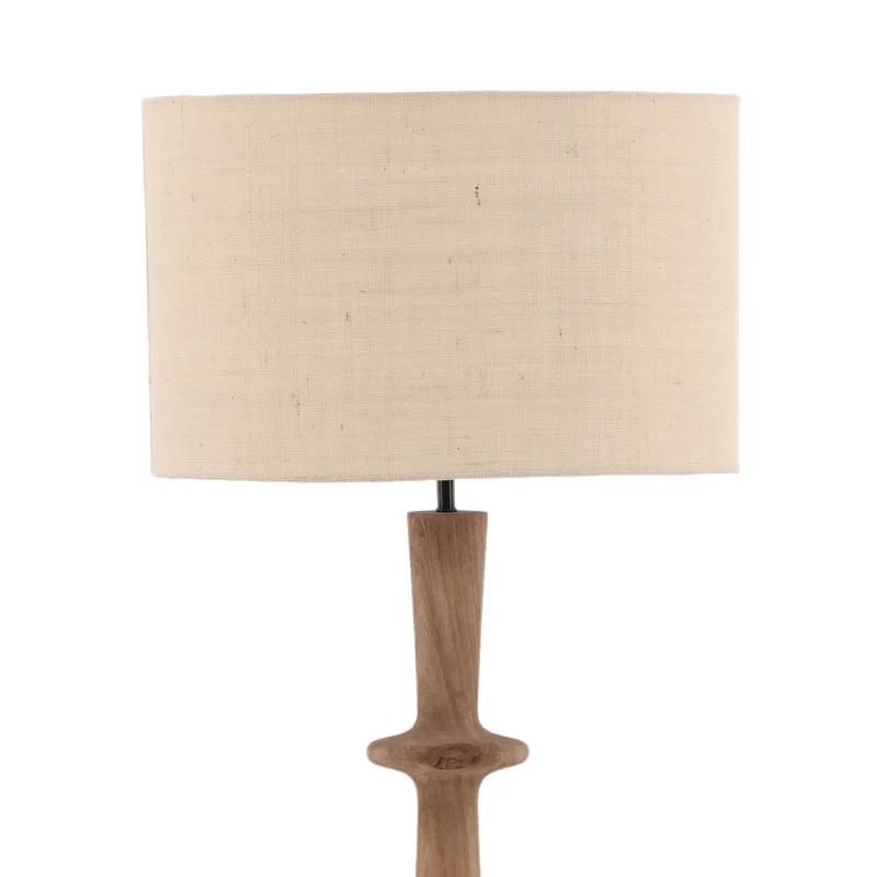 Corrina Floor Lamp Dark Natural