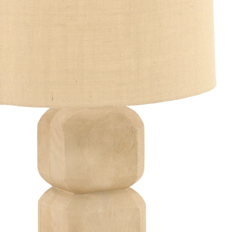 Novalie Table Lamp Natural Brown