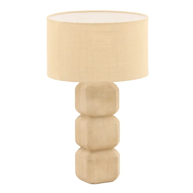 Novalie Table Lamp Natural Brown
