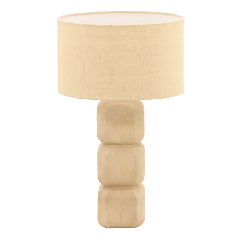 Novalie Table Lamp Natural Brown