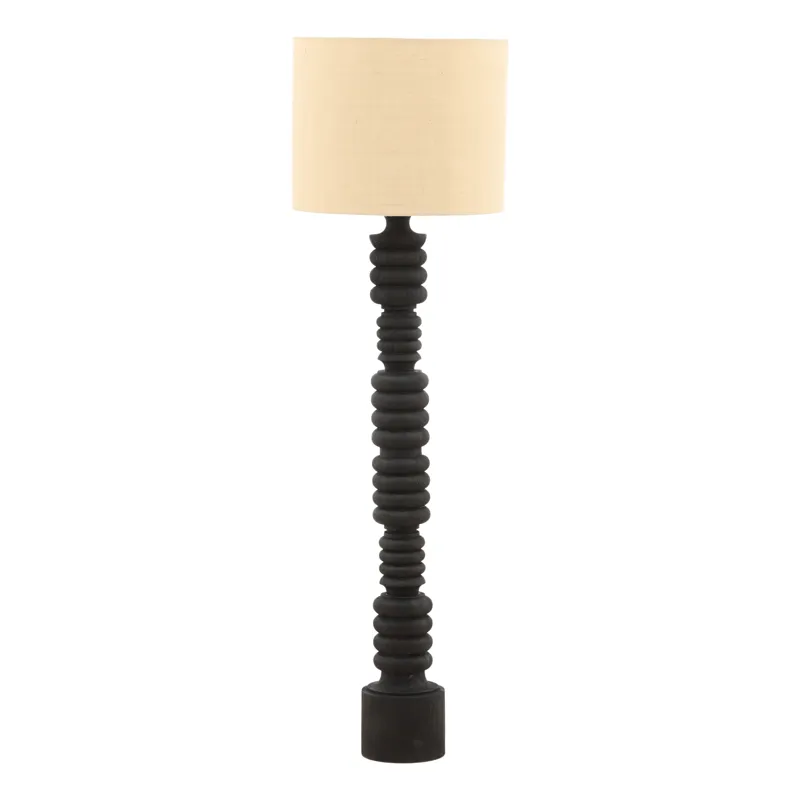 Davenport Floor Lamp Black