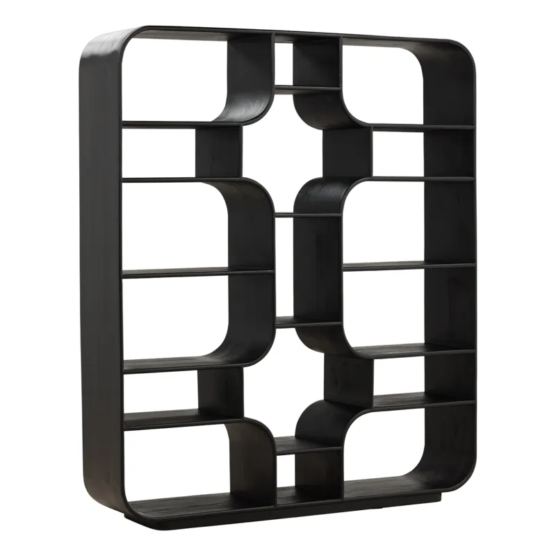 Gaetan Bookcase Black