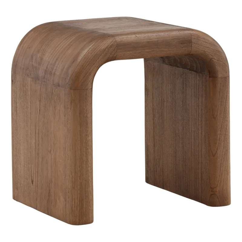 Wynne Side Table Brown