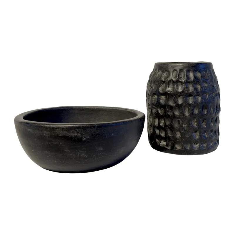 Xiomara Bowl Set Of 2 Black
