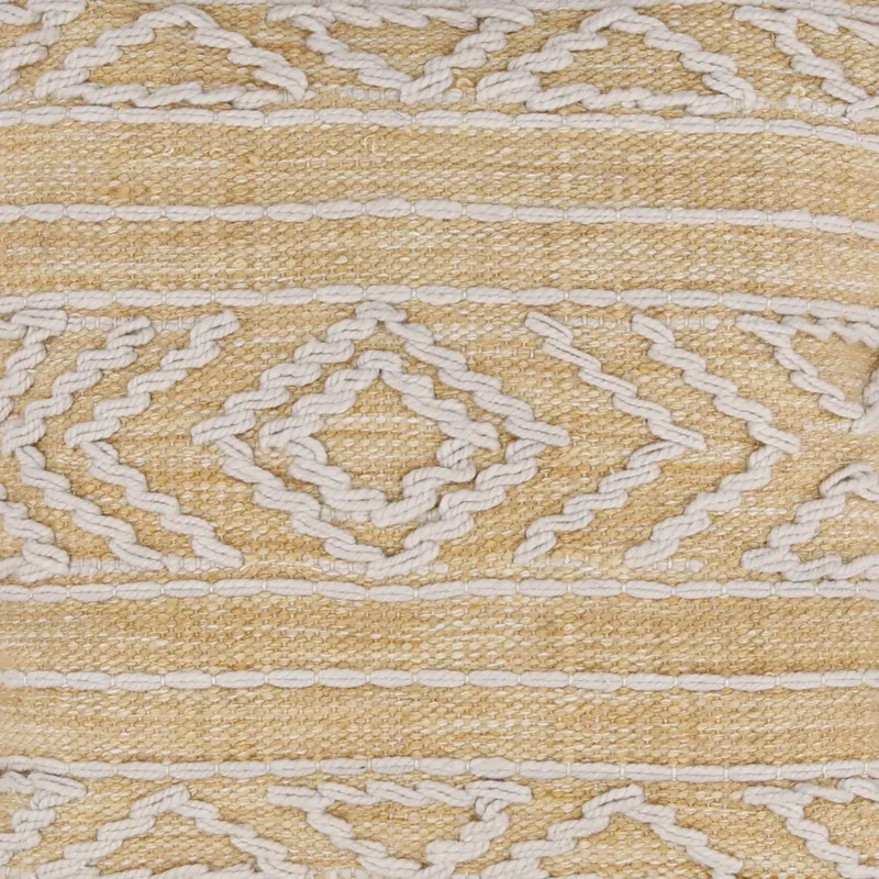 Cecil Pillow Yellow Ivory