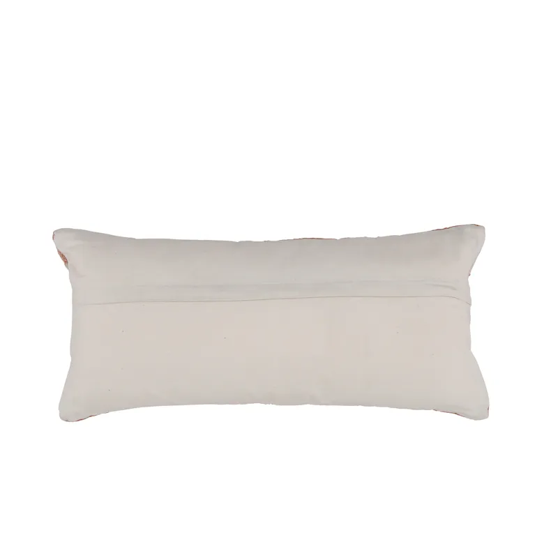 Penelope Pillow Terracotta Ivory