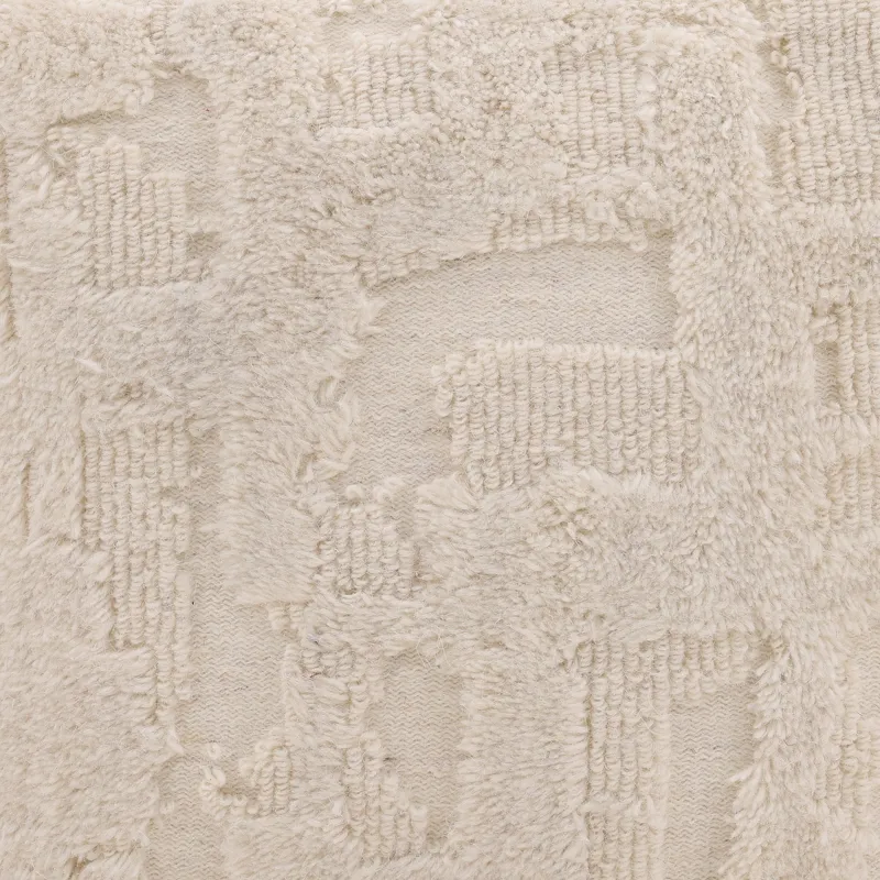 Winter Pouf Ivory